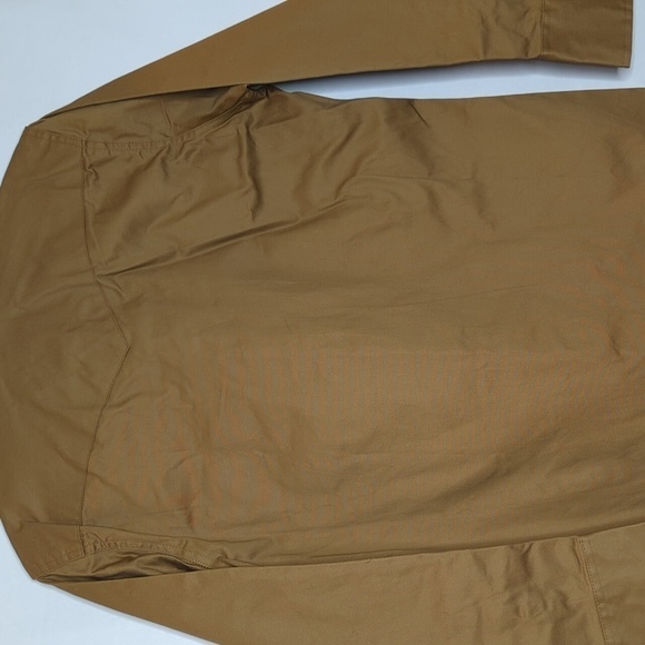 NWT Wrangler Button Down Shirt Tan - Picture 5 of 5